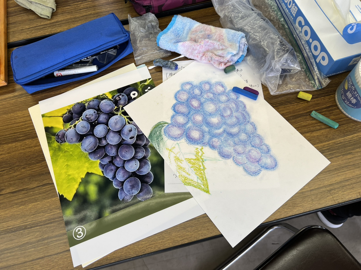 5月7日パステル画